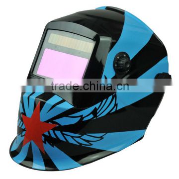 Continuous shade-level settings (9 to 13) good qulity welding helmet