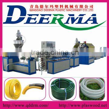 PVC Fiber Reinforced Hose/PVC Braided Hose Extrusion Line