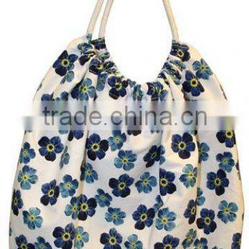 Colourful fashion canvas wholesale tote bag with cotton handle