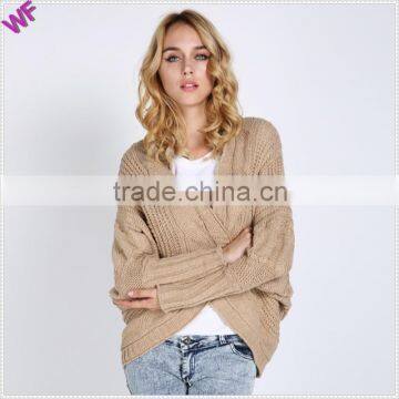 bats sleeve knitted cardigan sweater Women cardigan