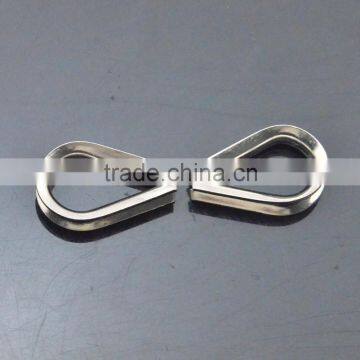 High Polished 304 Stainless Steel Marine Boat Cable Wire Rope Loop Thimble New Products on China Market for Paracord Bracelet photo-4