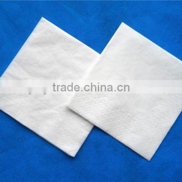 1/4 fold virgin pulp paper dinner napkin white