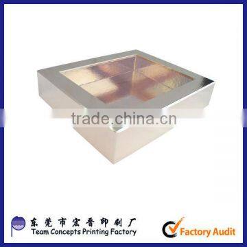 cheap gift box with pvc window made in china