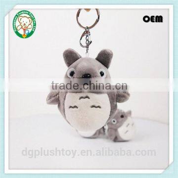 Japaness cartoon movie totoro plush keychains