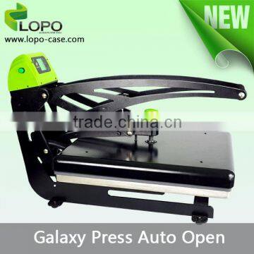 Auto-open Galaxy Press heat transfer machine