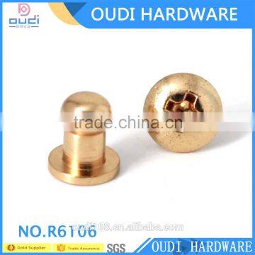 Decorative Metal Rivet For Bag Nippled Shape Nail For Garment photo-2