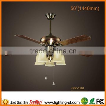 2014 new modern 56" ceiling fan light fixtures JY56-1508