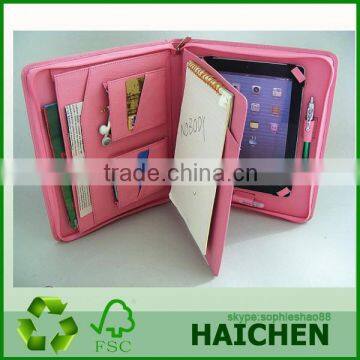 For Tablet Mini Smart Case Portfolio Pink leather case