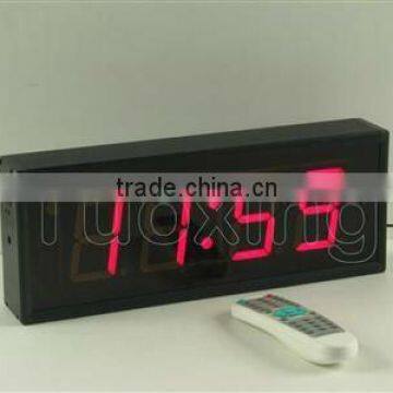 3 inch 4 digits red led digital clock