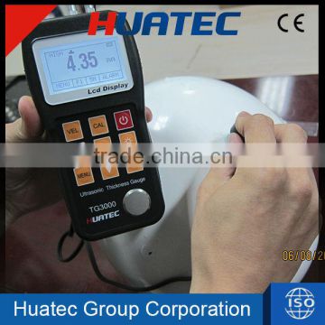 ultrasonic thickness gauge with RS232 port, UTG meter TG3000