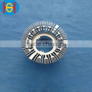 round extrusion aluminum alloy heat sink