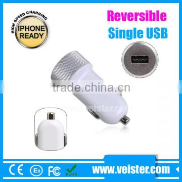 5V 1A Universal single mini USB car charger for Apple iPhone