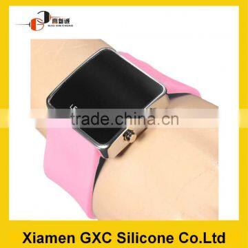 Silicone as Customize Watch Touch Led Watch photo-3