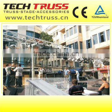 Moving head light truss, square lighting truss, moving light truss