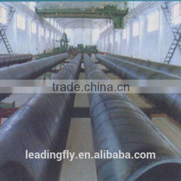 First exporter of the spiral steel pipe