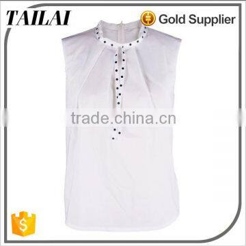 China Suppliers Fashion Tank Top Shirt Sleeveless