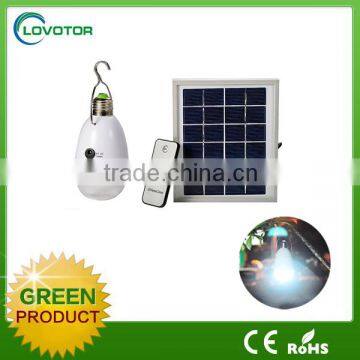 2200mAh lithium battery powered solar lamp with hook