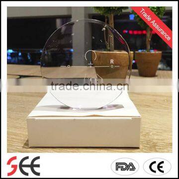 wholesale 1.591 pc polycarbonate progressive China ophthalmic optical lenses with glass