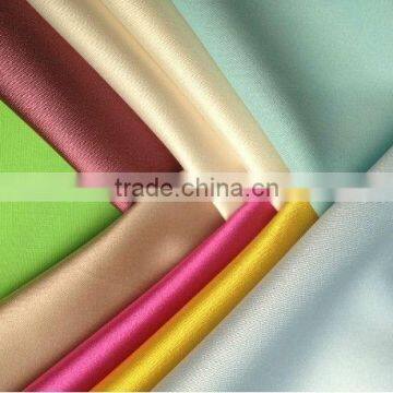 100% polyester dress satin fabric