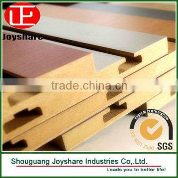 hot sale high quality mdf slatwall for supermarket