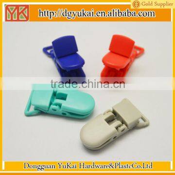 Yukai silicone baby pacifier chain clip/baby feeding pacifier clip