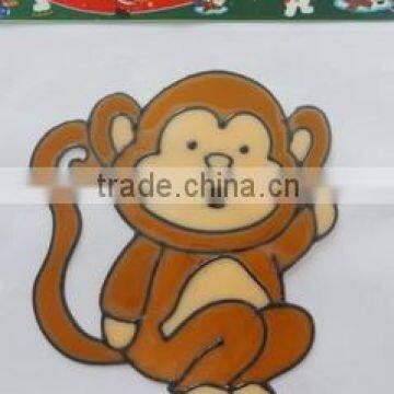 cheap window sticker for christmas day , home decoration