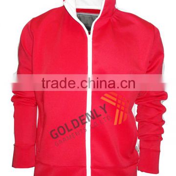 men's full zipper tricot jacket hot sale in 2015