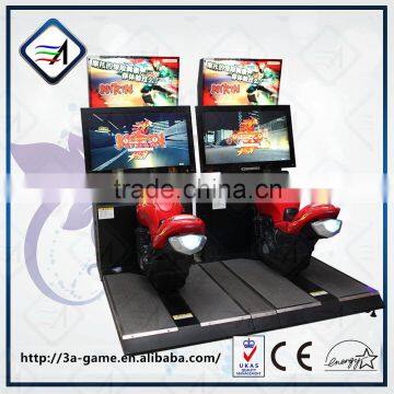 NIRIN Adversity 42'' LCD Motor Bike Racing Games Machine Video Simulator For Double Players