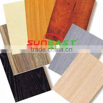 Linyi Suneastparticle board furniture manufacture/wood grain melamine particle board