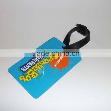 plastic luggage tags printing