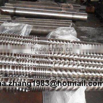 bimetallic twin screw barrel extruder machine screw barrel Bimetallic screw barrel