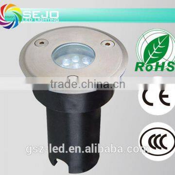 1W LED Underground Light IP67 Stainless Steel