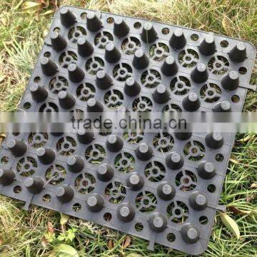 plastic waterproofing drainage board for roof garden