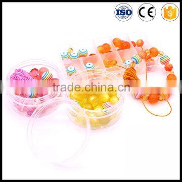 christmas gifts education toys plastic bead DIY letter beads set,cheap for children Early education training toys,cat eye bead