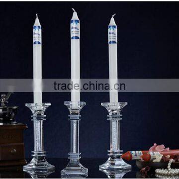 bulk sale tall crystal pillar candle holders,tealight candle holders