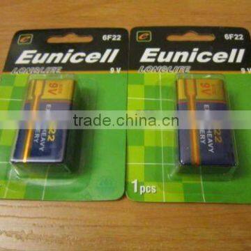 6F22 9v remote control battery