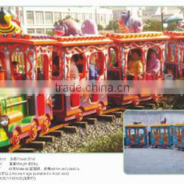 Outdoor kids electric train for amsuement park