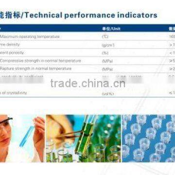 Fused silica ceramic crucible