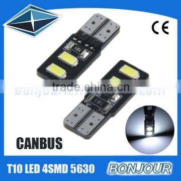 Double-Sided Error Free 6SMD T10 5630 W5W LED Bulbs T10 led Canbus