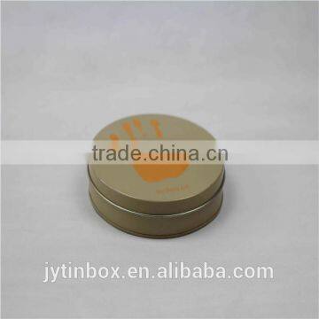 Customized tin box factory direct sell printed plam round metal gift tin can