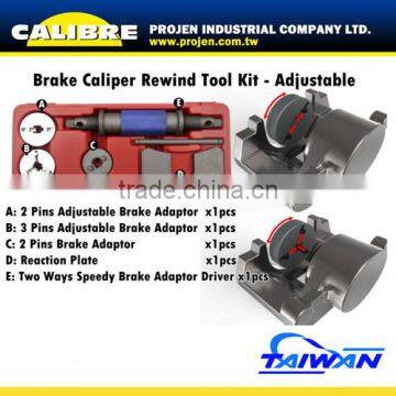 CALIBRE Car Repair 6pc Brake Caliper Rewind Tool Kit Piston Rewind Tool photo-3