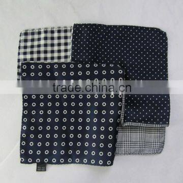 Customize Silk Scarf/handkerchief/pocket Square With Printing, Hot-sale Fashion Suit Handkerchief for Business Men photo-4