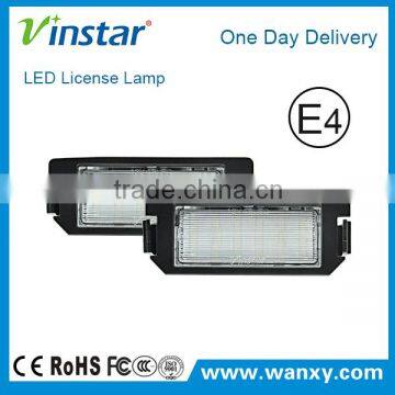 Vinstar No Error LED License Plate light for Tiburon / Coupe SIII F/L2 I20 led tail light replacemnt auto parts
