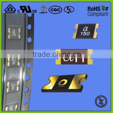 Electronic PPTC Resettable Fuses surface mounting