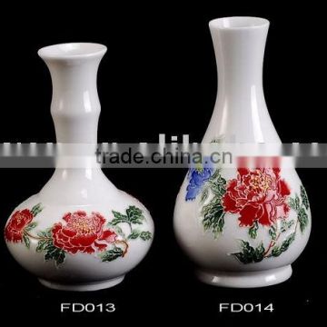 decorative vase , ceramic bottle,ceramic elegant vase