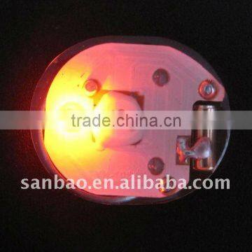 waterproof led illuminate light blinking module for t shirt patch