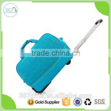 Hot sell multi function foldable expandable trolley travel bag with two wheels                        
                                                                                Supplier's Choice