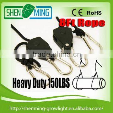 Hydroponic System 1/8" Rope Ratchet Easy Hanger Kit