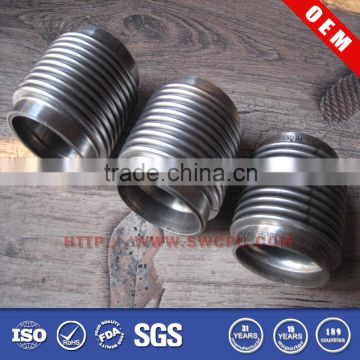 High precision cnc stainless steel bushing bellow sleeve