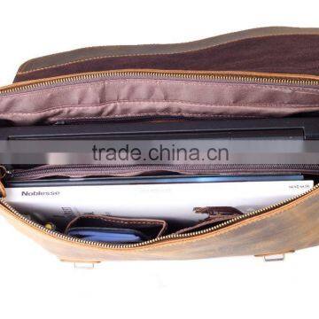 Custom Genuine Leather Attache Case, Briefcase for Business Attache Case,fashion Cattlehide Attache Case photo-4